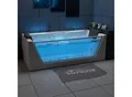 TroniTechnik® Whirlpool Badewanne KOS 2 179cm x 85cm mit Heizung, Hydromassage, Bachlauf und Farblichtherapie, Sanitäracryl