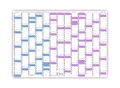 Schuljahreskalender DIN A1 2025/26 (594 x 841mm) matt Schulkalender gerollt