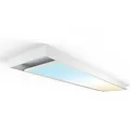 LongLife LED Panel Aufbaurahmen Click 120x30cm weiß Montagerahmen