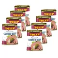 TULIP 8x Corned Beef 340 g | Klassisches Frühstücksfleisch in der Dose | Zartes gepökeltes Fleisch in der Konserve | Konservenfleisch mit 98% Rindfleisch