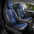 Schonbezüge Sitzbezüge für Opel Grandland X  Bj ab 2017 in Schwarz/Blau DS5
