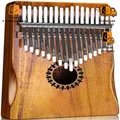 Kalimba Daumenklavier 17 Tasten Musikinstrument für Kinder Geschenk Spielzeug