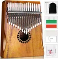 Newlam Kalimba Daumenklavier 17 Tasten Musikinstrument, Fingerklavier Instrument