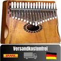 Newlam Kalimba 17 Tasten Fingerklavier Musikinstrument für Kinder und Erwachsene