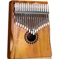 Kalimba 17 Tasten Daumenklavier Musikinstrument Kinder Erwachsene Geschenk Holz
