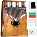 Ergonomische Kalimba mit 17 Tasten – Musikalisches Geschenk für Groß und Klein!