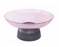 Schäfer Elektronik Schale aus Glas mit Fuß – Perfekt für Dekoration und Präsentation, Glas, (1-tlg)