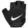 Nike Herren Vapor Elite Fitness Handschuhe Gym Training Grip Handschuhe Workout Krafttraining, Black/Black/White, S