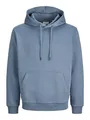 JACK & JONES Male Kapuzenpullover Einfarbig Kapuzenpullover