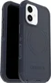 OtterBox Defender Series Pro - Hintere Abdeckung für Mobiltelefon - widerstandsfähig - kompatibel mit MagSafe - Polycarbonat, thermoplastischer Elastomer (TPE), Silikon, Formgedächtnis-Schaumstoff - blue sentiment - für Apple iPhone 17 (77-98358)