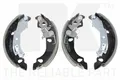 NK 2723696 Bremsbackenkit Bremsbacken Kit Backensatz Trommelbremse hinten