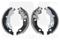 NK Bremsbackensatz 2723696 für PANDA FIAT CLASSIC 180mm 169 AXA1A 169CXA1A AXB11