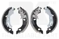NK 2723696 Bremsbackensatz passend für FIAT