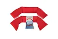 Gravitas InternationalLtd Sandsack HYDRO SNAKE 1300 x 50 mm Hochwassersperre - 2er Pack (rot)