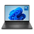 Dell 16 Laptop DC16250-16 Inch FHD+ 16:10 (1920x1200), Intel Core 5 Series 1 Processor, Intel UHD Graphics, 16GB DDR5 RAM, 512GB SSD, Windows 11 Home, QWERTZ Keyboard, Fingerprint Sensor - Black