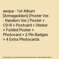 aespa - 1st Album [Armageddon] (Poster Ver. - Random Ver.) Poster + CD-R + Postc