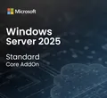 Microsoft Windows Server 2025 Standard Core Add-on 16 NEU DE/EN Zusatzlizenz