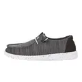 HEYDUDE Women Wendy Sport Mesh Black Casual Moccasin 39 EU