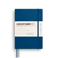 LEUCHTTURM1917 374003 Notizbuch Medium (A5), Softcover Schreibbuch, 123 nummerierte Seiten, Indigo, dotted