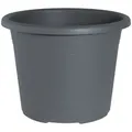 Geli Pflanzkübel Cylindro Blumentopf Anthrazit – Ø30cm Kunststoff Pflanztopf 9.5L Ø 30 cm x 22.5 cm