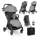 LIONELO Julie One Buggy Kinderwagen bis 22 kg Beinwärmer Getränkehalter