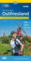 ADFC-Regionalkarte Ostfriesland, 1:75.000, mit Tagestourenvorschlägen, reiß ...