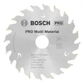 Bosch Zubehör Pro Multi Material cordless Kreissägeblatt, 85 x 1,5 x 15 mm, 30 Zähne, für Akku-Handkreissägen - 2608837752