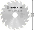 BOSCH Standard for Multi Material Kreissägeblatt 1 St.