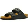 Birkenstock Arizona Birko Flor Schmale Sandalen Schwarz EU 44 Mann Schwarz EU 44 - Schwarz - 44