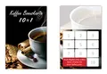 100 Stück Bonuskarten Kaffee (BOK-414) mit 10 Stempelfeldern Treuekarten möglich für Bereiche wie Café Gastronomie, Restaurant, Gaststätte, Bäcker, Konditor …