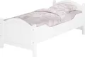 Seniorenbett extra hoch weiß 90x200 Holzbett Einzelbett Zubehör wählbar V-60.40-09Wohne Zubehör