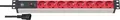 Brennenstuhl Alu-Line 8x Steckdosenleiste 19" f Schaltschränke H05VV-F 3G1,0 rot