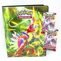 Pokemon Karten Karmesin & Purpur - Entwicklung in Paldea - 1 Mappe + 2 Booster