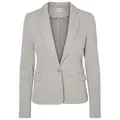 Vero Moda Kurzblazer Julia (1-tlg) Plain/ohne Details grau XL (42)
