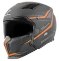 Bogotto Motorradhelm Radic WN-ST 22.06 Helm, herausnehmbares Innenfutter,integriertes Sonnenvisier