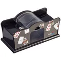 Noris Spiele 606154621 - Karten Mischmaschine elektrisch schwarz batteriebetrieb