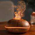 3-in-1 Multifunktions-Luftbefeuchter, 200ml Flammeneffekt-Diffusor, LED Aromatherapie-Diffusor, BPA-frei