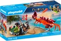 Playmobil® Kampf gegen die Riesenkrabbe (71532), Pirates Konstruktions-Spielset, (26 St), Made in Europe
