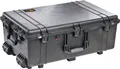 PELICASE 1650 schwarz mit Schaumstoffeinlage und Rollen (Angebot)
