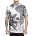 Sullen Herren Grace Artist Series Tattoo Lifestyle Graphic Premium Kurzarm Tee Weiß, Weiss/opulenter Garten, L