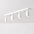 LED 4-flammig schwenkbare Deckenleuchte | Deckenspots mattweiß - Weiß