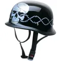 Redbike RK-304 Wired, Jethelm - Schwarz/Silber - XL