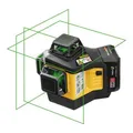 STABILA 12-V-System Kreuzlinienlaser LAX 600 G, selbstnivellierend, 3 x 360° grüne Laserlinien, max. Reichweite: 40 m, CAS-Akku und -Ladegerät (EU), Universal- und Wandhalterung, Tragekoffer