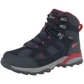 Jack Wolfskin TRAIL HIKER TEXAPORE MID K Wanderschuh wasserdicht, Trekkingschuh blau 28 EU