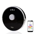 XORO Leistungsstarker Saugroboter HSR 200 mit Wischfunktion, Lasernavigation, Alexa/Google Home, Echtzeit Mapping, Staubsauger-Roboter ideal für Tierhaare