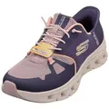 Skechers Damen Glide-Step Pro Sneaker, Purple Mesh Coral Trim, 39 EU