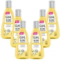 6x 250ml Guhl Blond Faszination Farbglanz Shampoo mit Kamille natürlichs Blond