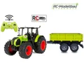 Jamara 405350 Claas Arion 660 1:16 2,4GHz Traktor Schlepper + Anhänger Kipper