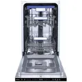 Heinner HDW-BIM45710AD+++, Voll integriert, Single (45 cm breit), Berührung, LED, 3 Korb/Körbe, höher - Weiß