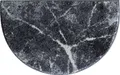 Erwin Müller Duschmatte Duschvorlage "Marmor" halbrund, Höhe 20 mm, Grafik